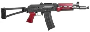 Zastava ZPAP85 AK Pistol – 5.56NATO | Serbian Red | 10″ | 1×30 Mag | SBT TF 1913 Brace
