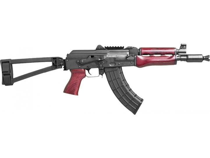 Zastava ZPAP92 AK Pistol - 7.62x39 | Serbian Red | 10" | 1x30 Mag | SBT TF 1913 Brace