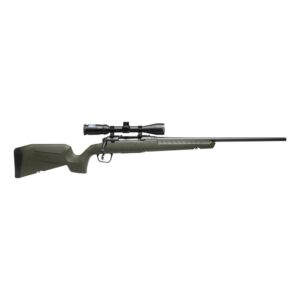 Savage Arms Axis 2 XP Compact Rifle 243 Win 4rd Magazine 20″ Barrel OD Green with 3-9×40 Scope