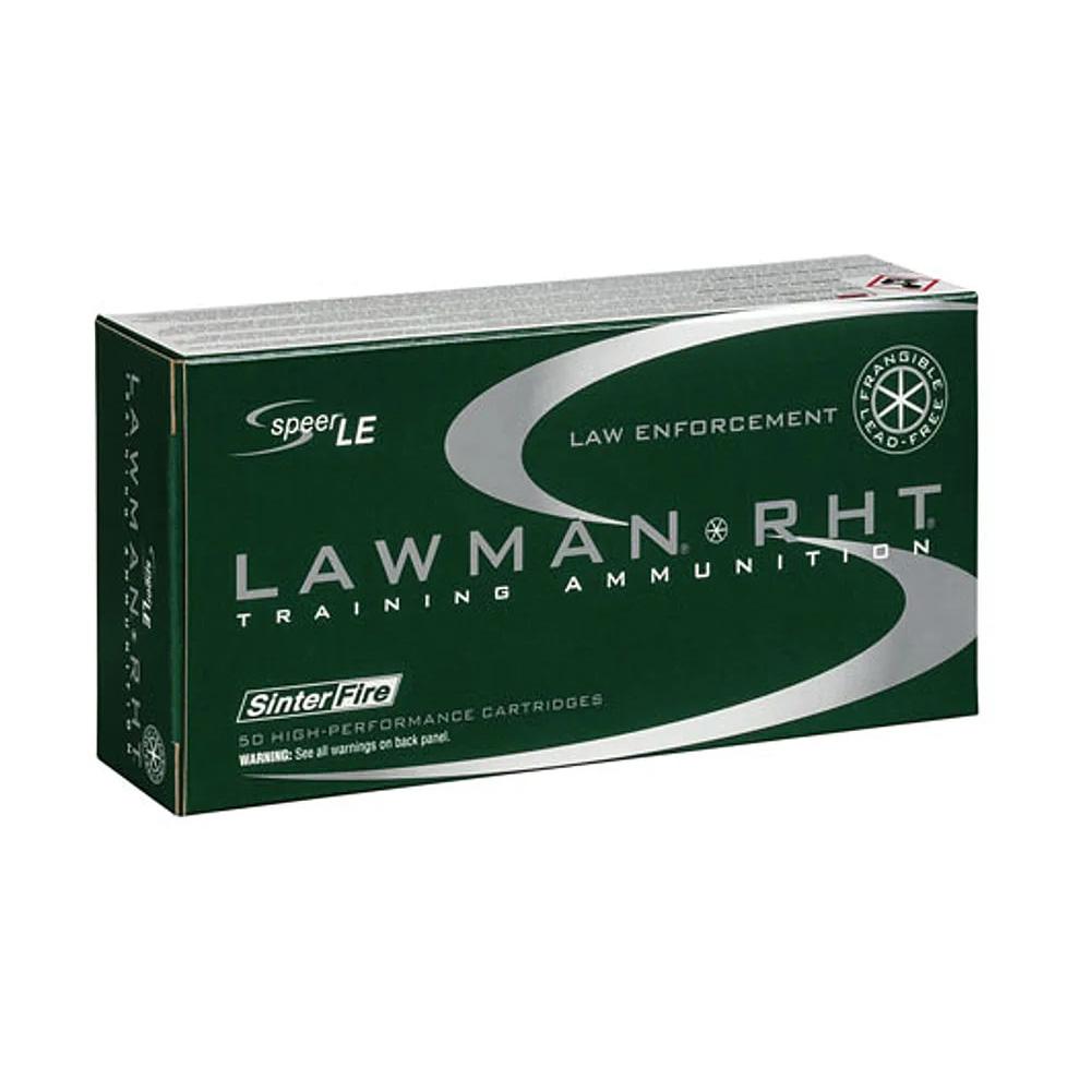 Speer Lawman RHT Handgun Ammunition 9mm Luger 100gr FG 50/ct