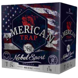 Noble NSI Target Nobel Speed Shotshell 12 ga 2-3/4″ 1-1/8 oz 1300 fps #7.5 25/ct