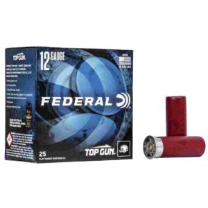 Federal Top Gun Target Shotshell 12 ga 2-3/4″  7/8 oz #8 1200 fps 25/ct