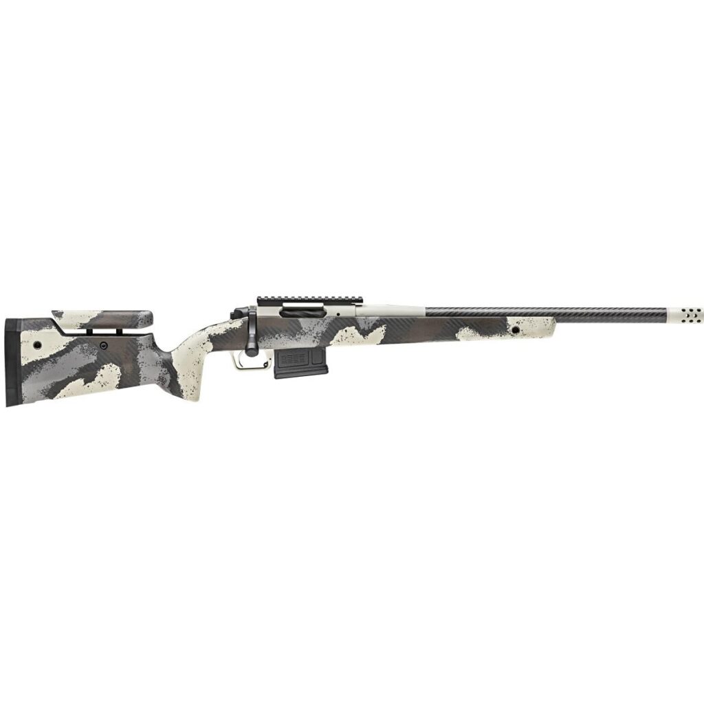 Springfield Armory Model 2020 Waypoint 6mm Creedmoor Rifle 5rd Magazine 20" Barrel Camo Adjustable Stock