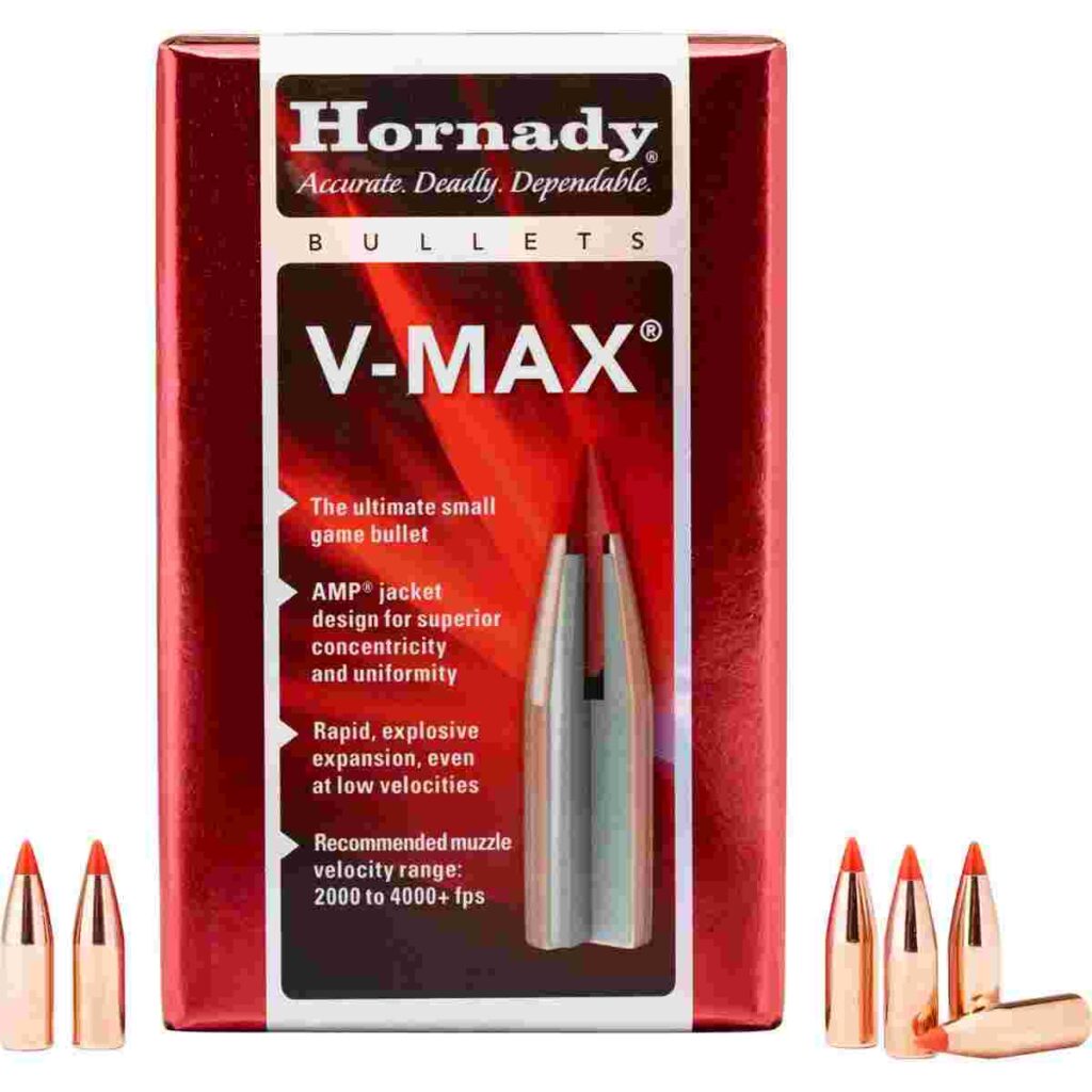 Hornady V-Max Varmint Rifle Bullets 5.45 cal .2215 60gr V-MAX 100/ct