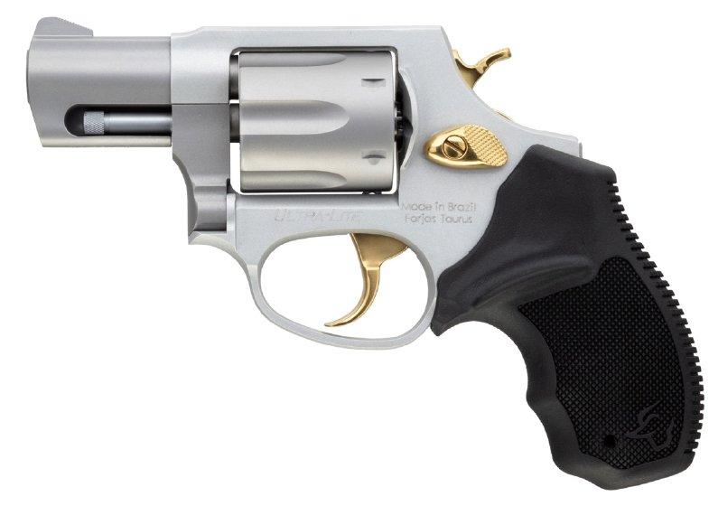Taurus 856 Ultra Lite .38 Spl(+P) 6rds 2" Barrel Stainless w/Gold Accents