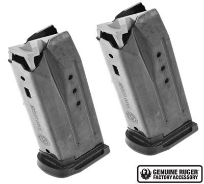 Ruger Security-9 Compact Magazine 9mm Black Oxide Steel 10/rd 2/pk