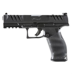 Walther 2858126 PDP Full Size 4.5″ 9mm Optics Ready 10+1 Black
