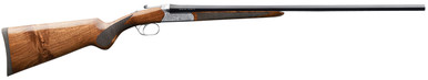 Charles Daly 930.340 500 Side By Side Shotgun 20 Gauge 26" 2 Rounds Engraved Silver Receiver/Gloss Blued/Walnut