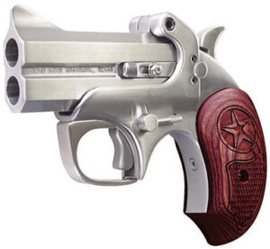 Bond Arms BATD-357MAG Texas Defender .357 Mag/.38 SPL 3″ Rosewood/Stainless Steel