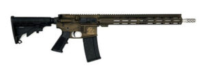 Great Lakes Firearms GL15223SSB-BRZ 223 Wylde 16″ 30+1 Battleworn Bronze Cerakote/Stainless Barrel
