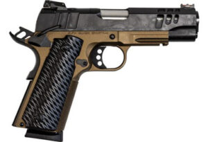 Great Lakes Firearms GL1911-45CSSBRZ 1911 4.25″ 8+1 Black/SS Barrel/Bronze