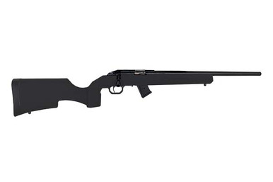 HRF22LRB Howa M1100 22 Long Rifle Bolt Action Rifle - Blue/Black, 18" Threaded Barrel, 10 Rounds, Synthetic, Black Stock