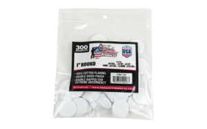 PRO-SHOT PATCH .22-.270CAL 1″ 300CT
