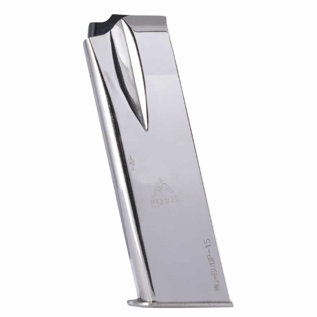 Mec-Gar Springfield SA-35 Browning Hi-Power Handgun Magazine 9mm Luger 15/rd