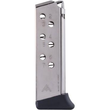 Mec-Gar Handgun Magazine Walther PPK .32 ACP HT Nickel 7 rd