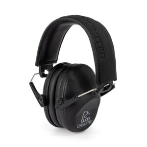 Ducks Unlimited Passive Youth Ear Muffs 20dB Black