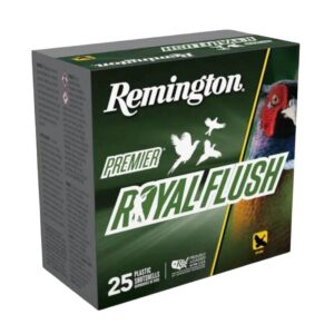 Remington Premier Royal Flush Shotshells 20ga 3″ 1oz 1450 fps #4 25/ct