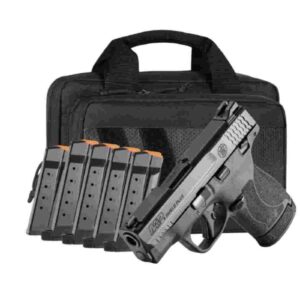 M&P 9 Shield Plus TS Carry On Bundle 9mm Luger 10(1)&13(5)rd Magazines 3.1″ Barrel Savior Specialist Bag