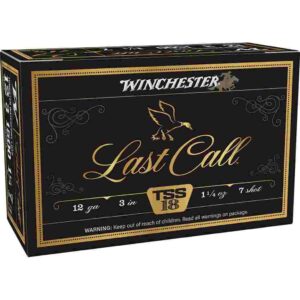 Winchester Last Call Waterfowl TSS Shotshells 12ga 3″ 1-1/4oz 1500fps #7 10/ct