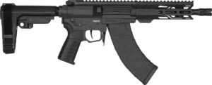 CMMG Banshee Mk47 Pistol – Black | 7.62×39 | 8″ Barrel | 7″ M-LOK Handguard | SBA3 Arm Brace