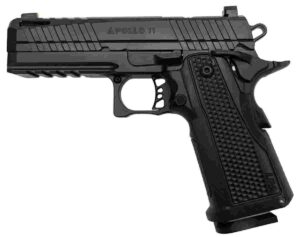 LFA Apollo 11 Compact Pistol – 9mm | Black |Aluminum Grip | 4.1″ | 1x17rd Mag