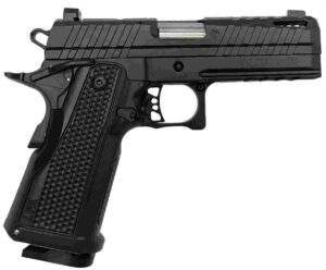 LFA Apollo 11 Compact Pistol – 9mm | Black |Aluminum Grip | 4.1″ Ported | 1x17rd Mag