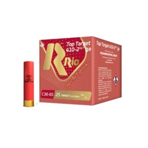 Rio TT410 .410ga 2.5 inch Shotgun Shells – #9 | 1/2 oz. | 1200 fps | 25rd Box