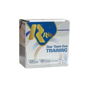 Rio Star Team Training 12ga Target Load 2.75 inch Shotgun Shells – #7.5 | 1 oz. | 1200 fps | 25rd Box