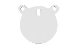 B/C 6″ 3/8″ STEEL TRGT ROUND PLATE