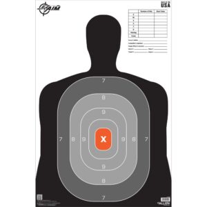 Allen EZ Aim B27 Pro Silhouette Paper Target 23″ x 35″ 50/ct