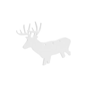 Birchwood Casey AR500 3/8″ Silhouette Plate Target 3-Hole Deer