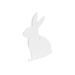 Birchwood Casey AR500 3/8″ Steel 1 Hole Animal Silhouette Target – Rabbit 1/ct