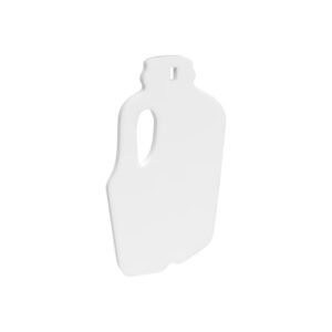 Birchwood Casey AR500 3/8″ Silhouette Plate Target 1-Hole Milk Jug