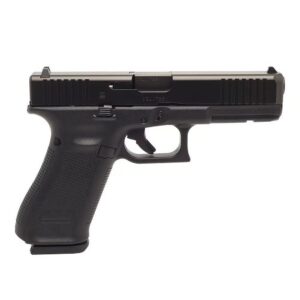 Glock V-Series Model 17 Handgun 9mm Luger 17rd Magazines (3) 4.5″ Barrel Black Austria