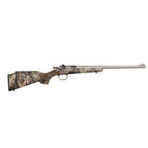 Keystone Crickett Rifle .22 LR Single Shot 16.1″ Stainless Barrel Mossy Oak Break Up Synthetic Stock
