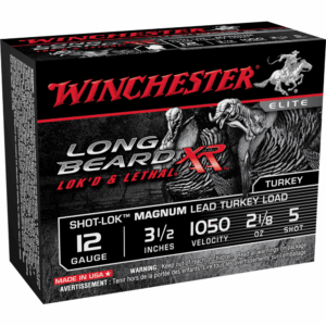 Winchester Long Beard XR Shotshells 12 ga 3-1/2″ #5 2-1/8oz 10/rd
