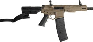 ATI Alpha Maxx Pistol – FDE | 5.56X45MM | 7.5″ | 1 X 60RD | 7″ Poly MLOK | F/U Sight
