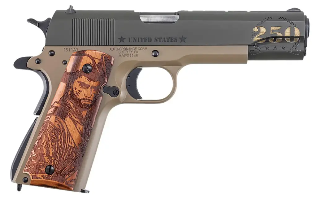 AUTO ORDNANCE ARMY 250TH ANNIVERSARY 1911 45ACP PISTOL
