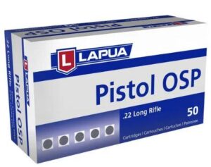 .22 LR PISTOL OSP – BOX 50 RDS