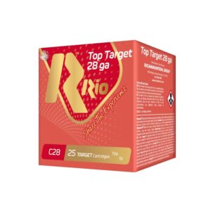 Rio Top Target Shotshells 28ga 2-3/4″ 3/4oz 1300 fps #8 25/ct