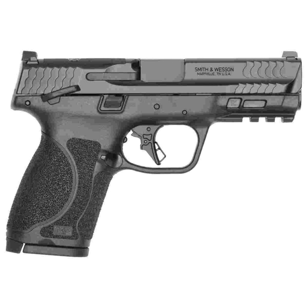 S&W M&P9 M2.0 Compact Optic Ready Handgun 9mm Luger 10rd Magazines(2) 4" Barrel Thumb Safety Load  Indicator CA Compliant