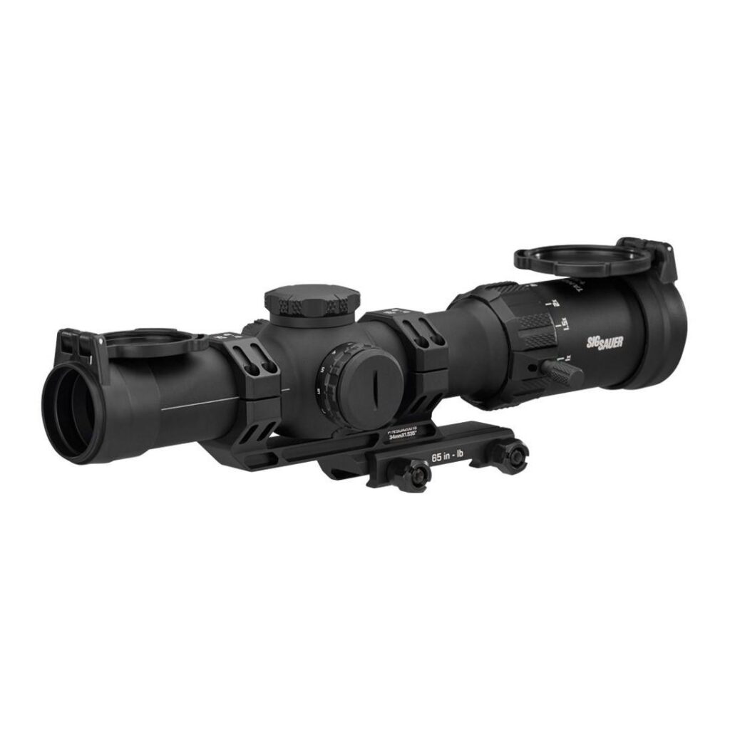 Sig Sauer TANGO-MSR LPVO Tactical Rifle Scope COMPACT 1-10X24 30mm  FFP Illum BDC 10 W/ Mount