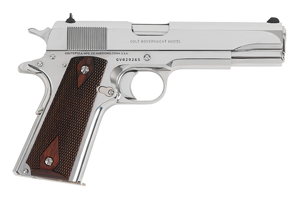 COLT 1911 GOVT 38 Super 5" 9+1 BRIGHT STAINLESS