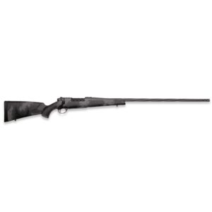 Weatherby Mark V Live Wild Rifle 280 Ackley Improved 4rd Magazine 24″ 1/2×28 Threaded Barrel Black