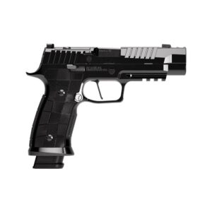 Sig Sauer Reserve Collection P320-SXG Handgun 9mm Luger 21rd Magazines(3) 3.9″ Compensated Barrel Hi-Polish DLC