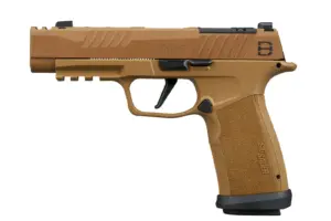 SIG SAUER P365 FUSE COMP DH3 DANIEL HORNER 9MM PISTOL 3.7″ COYOTE O.R. 2-21RD1-17RD MAG