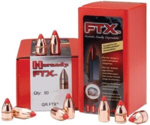 Hornady FTX Rifle Bullets .32 cal .321″ 165 gr FTX 100/ct