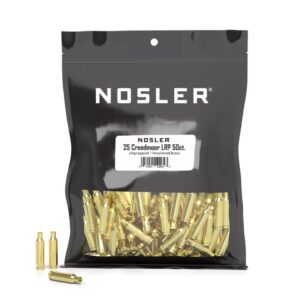Nosler Unprimed Bulk Bag Brass 25 Creedmoor LPP (50 ct)