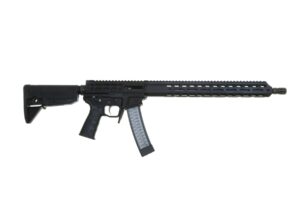Wraithworks WARSCORP9 Side-charging AR Rifle – Black | 9mm | 16″ Barrel | 13″ M-LOK Rail | Accepts Scorpion Mags