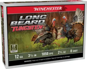 WINCHESTER 12 GA 3-1/2″  #8 LONG BEARD TS17 2-3/4 OZ 5RD/BX 10BX/CS